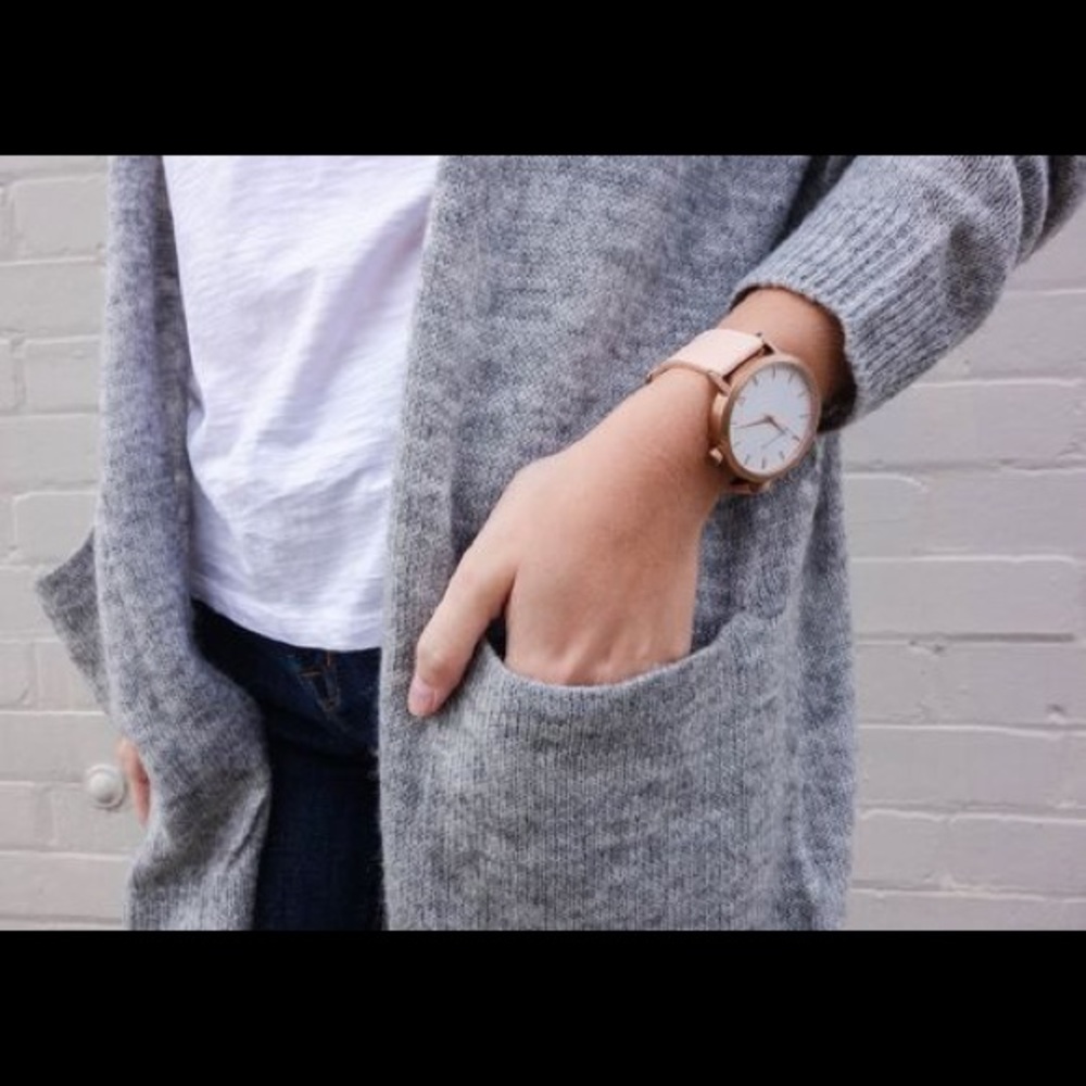 THE FIFTH 38mm rose gold and peach watch